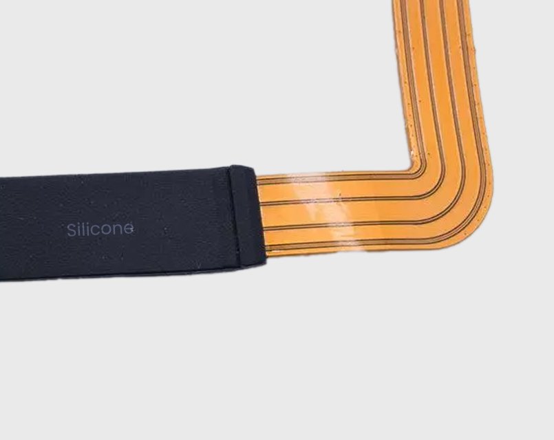 LSR overmolding with flexible printed circuit