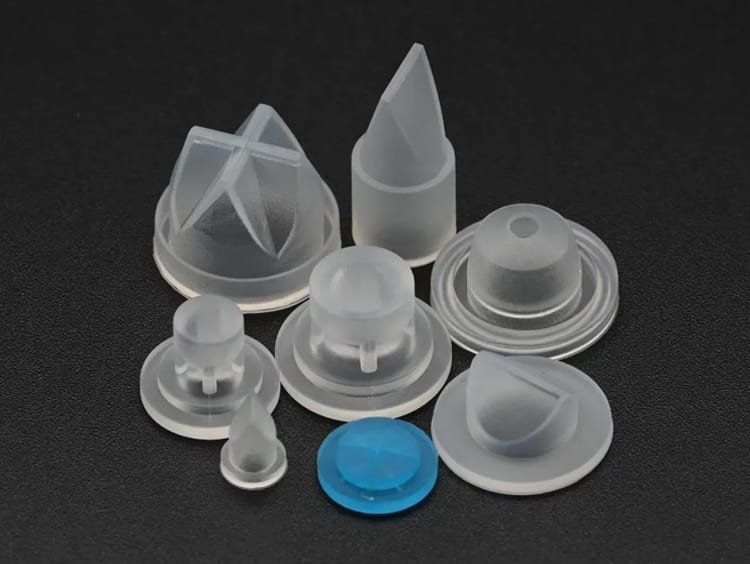LSR injection molded silicone parts