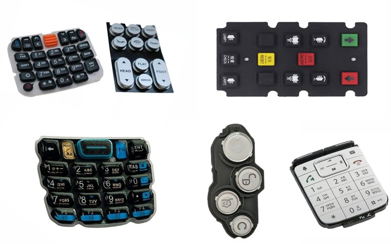 P+R keypads cases