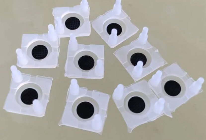 Conductive carbon pill