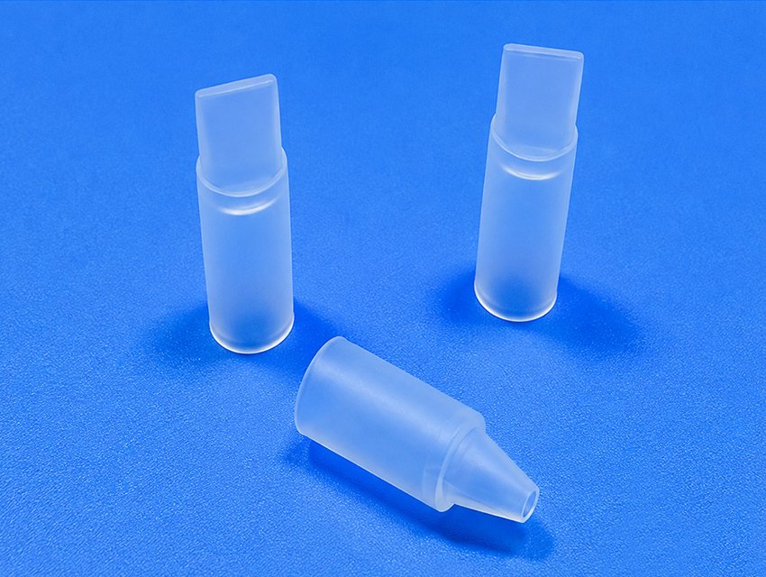 Silicone duckbill valve samples
