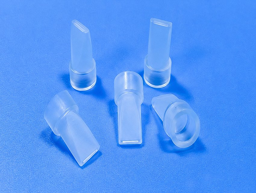 LSR duckbill valve samples