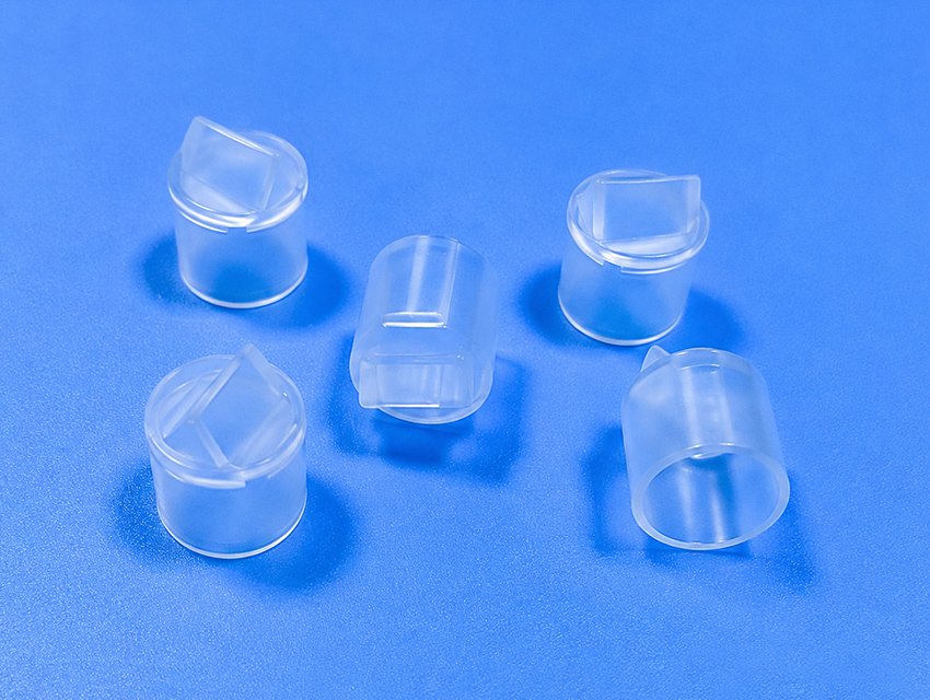 Custom molded duckbill valves
