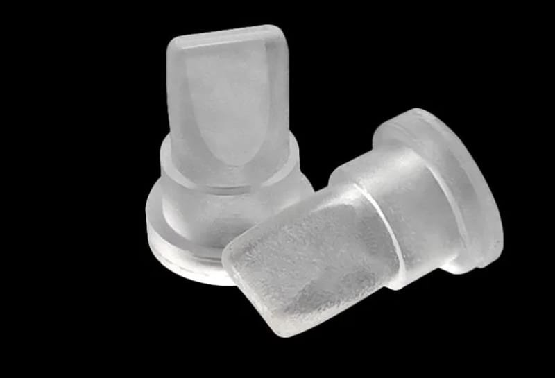 Silicone duckbill valve