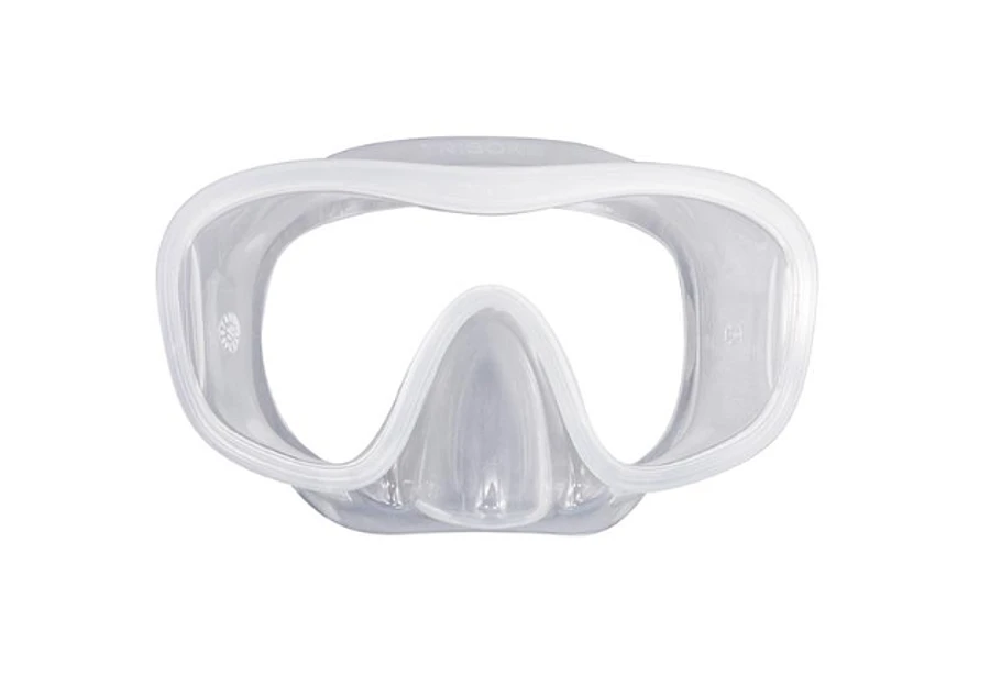Full-face silicone respirator mask