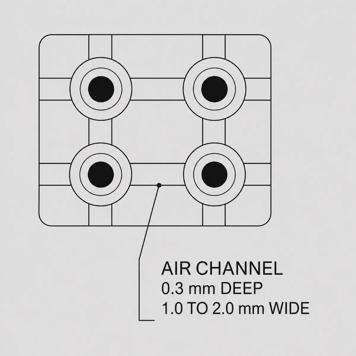 Silicone rubber keypad design figure