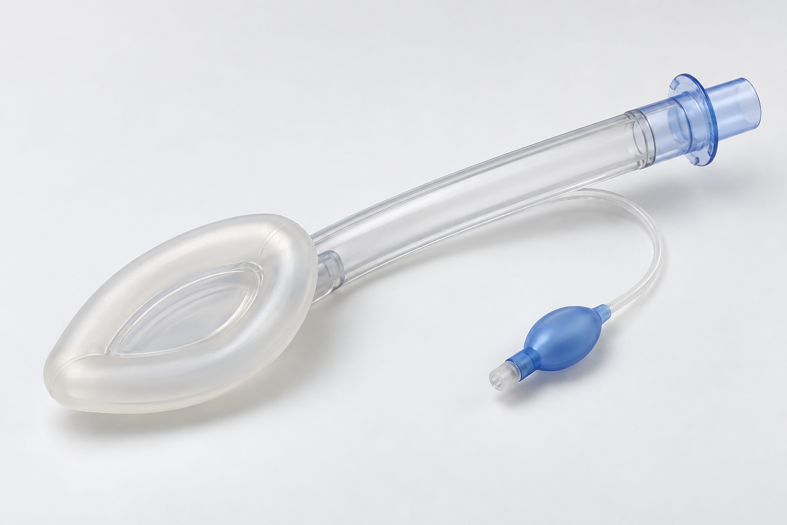 Inflatable silicone laryngeal mask airway