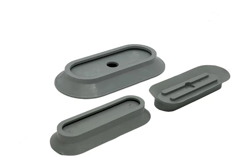 Oval vacuum suction cups