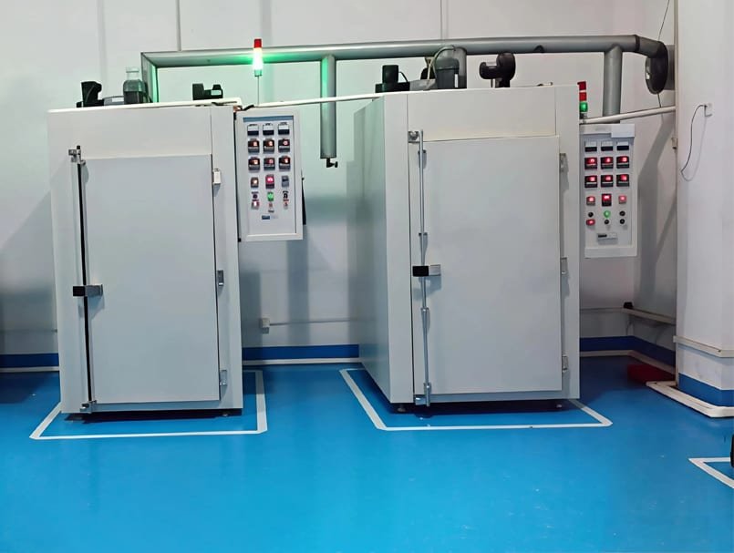 Post vulcanization for silicone rubber parts