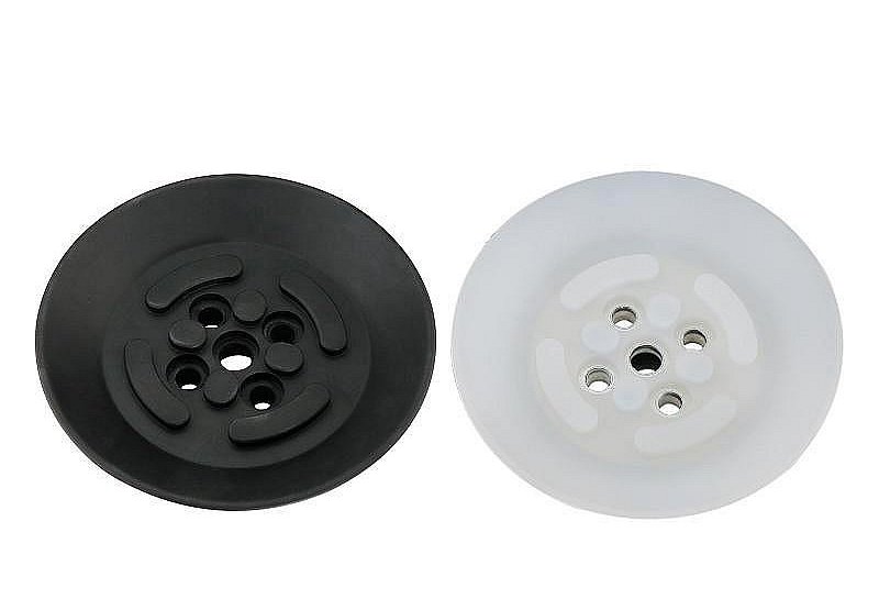 Round vacuum suction cups