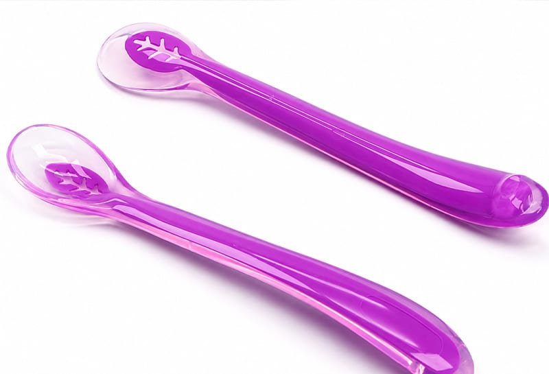 silicone feeding spoon