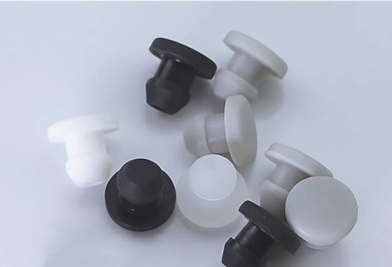 Food grade silicone plugs