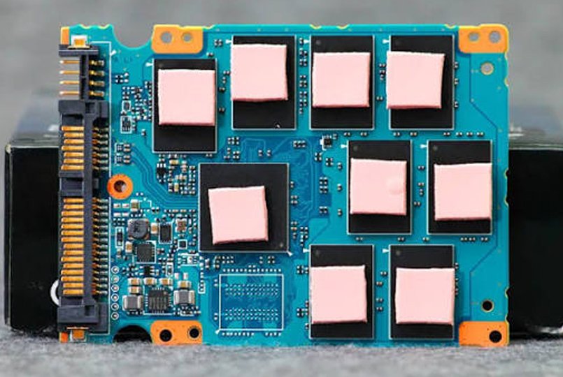 SSD thermal pads