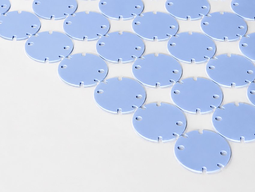 Die-cut thermal pad parts