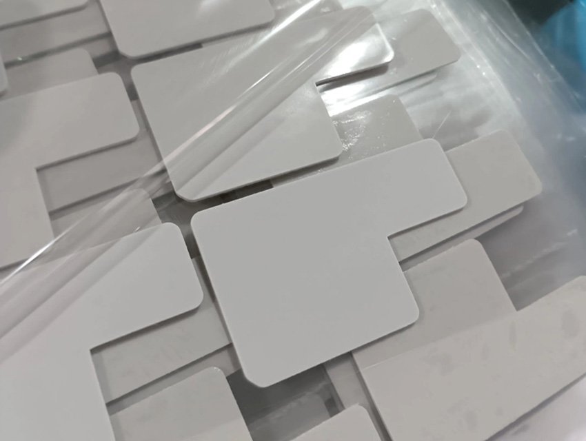Silicone thermal pad samples