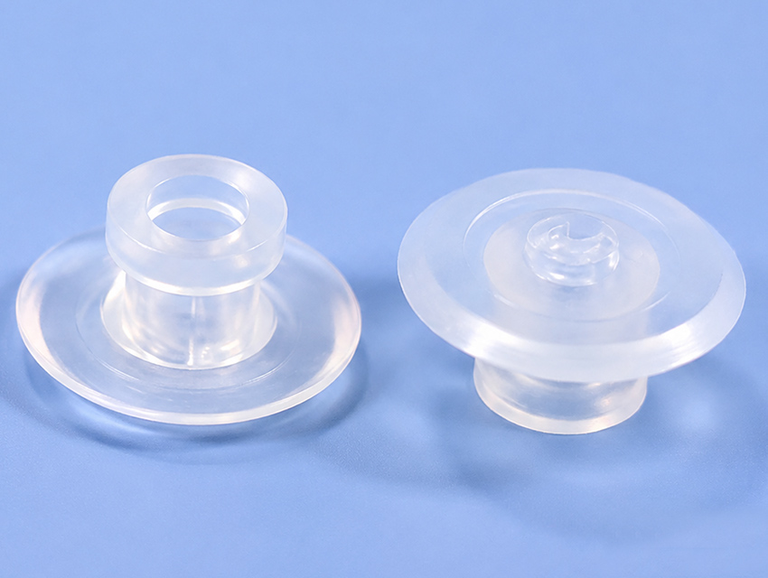 Silicone and elastomer materials for umbrella valves