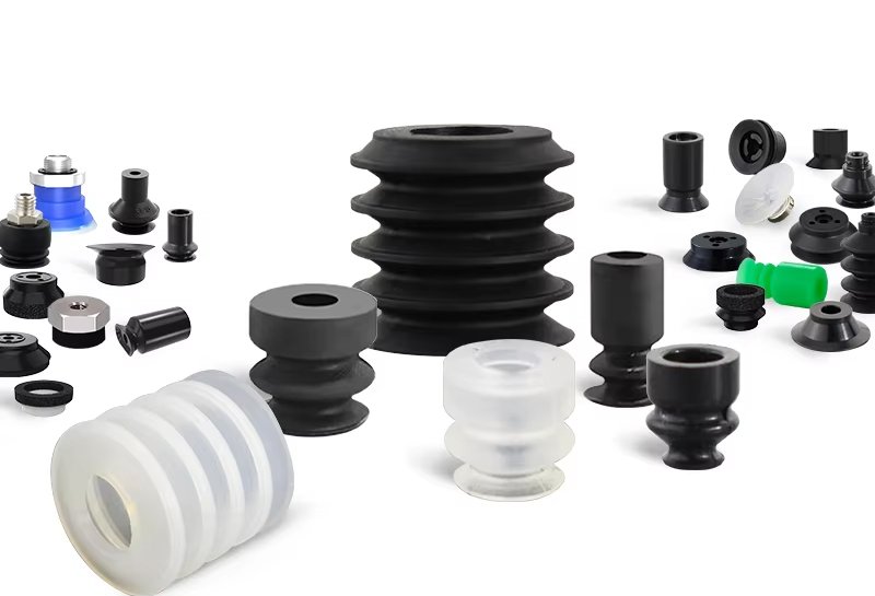 Custom silicone vacuum suction cup product range